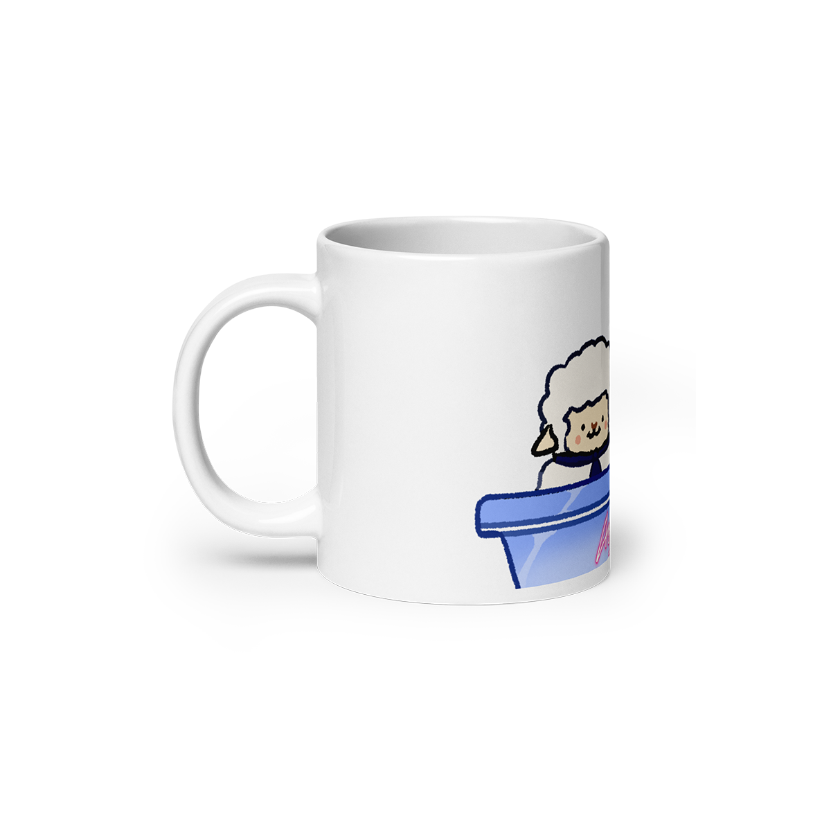 AE? Desk Buddies Ceramic 20oz Mug, White