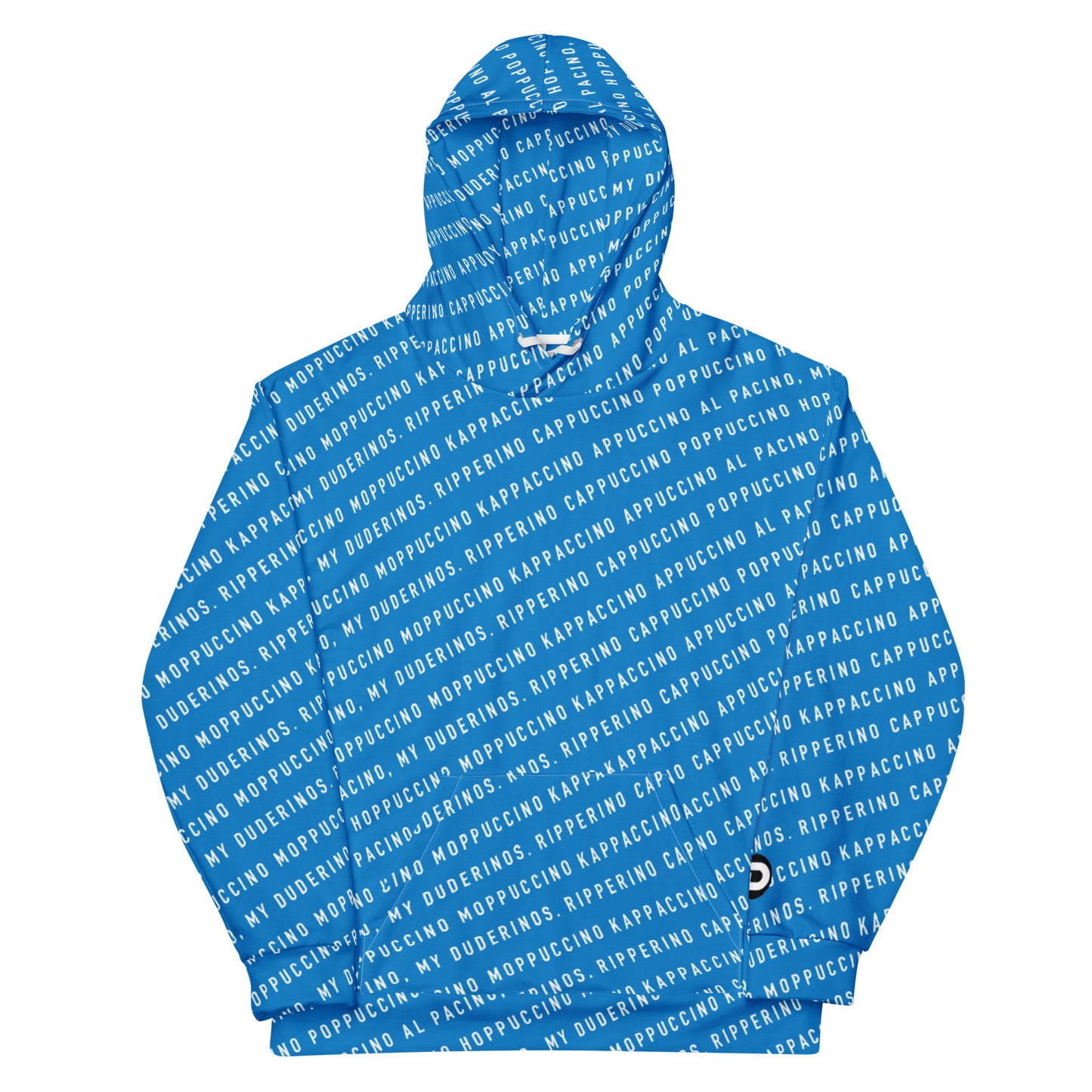 Ripperino All-over Hoodie, Blue