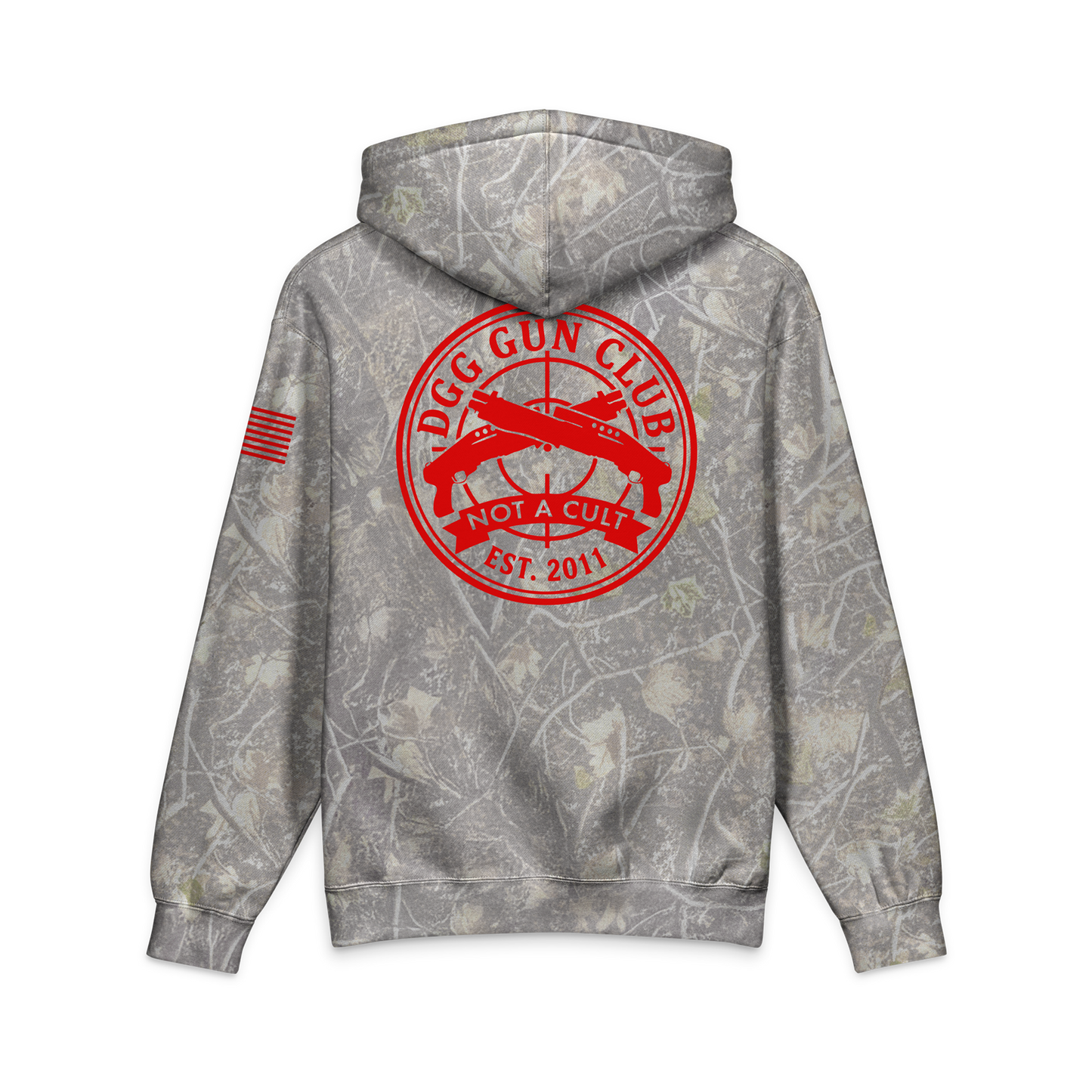 DGGGC Camo Hoodie, Light Oak