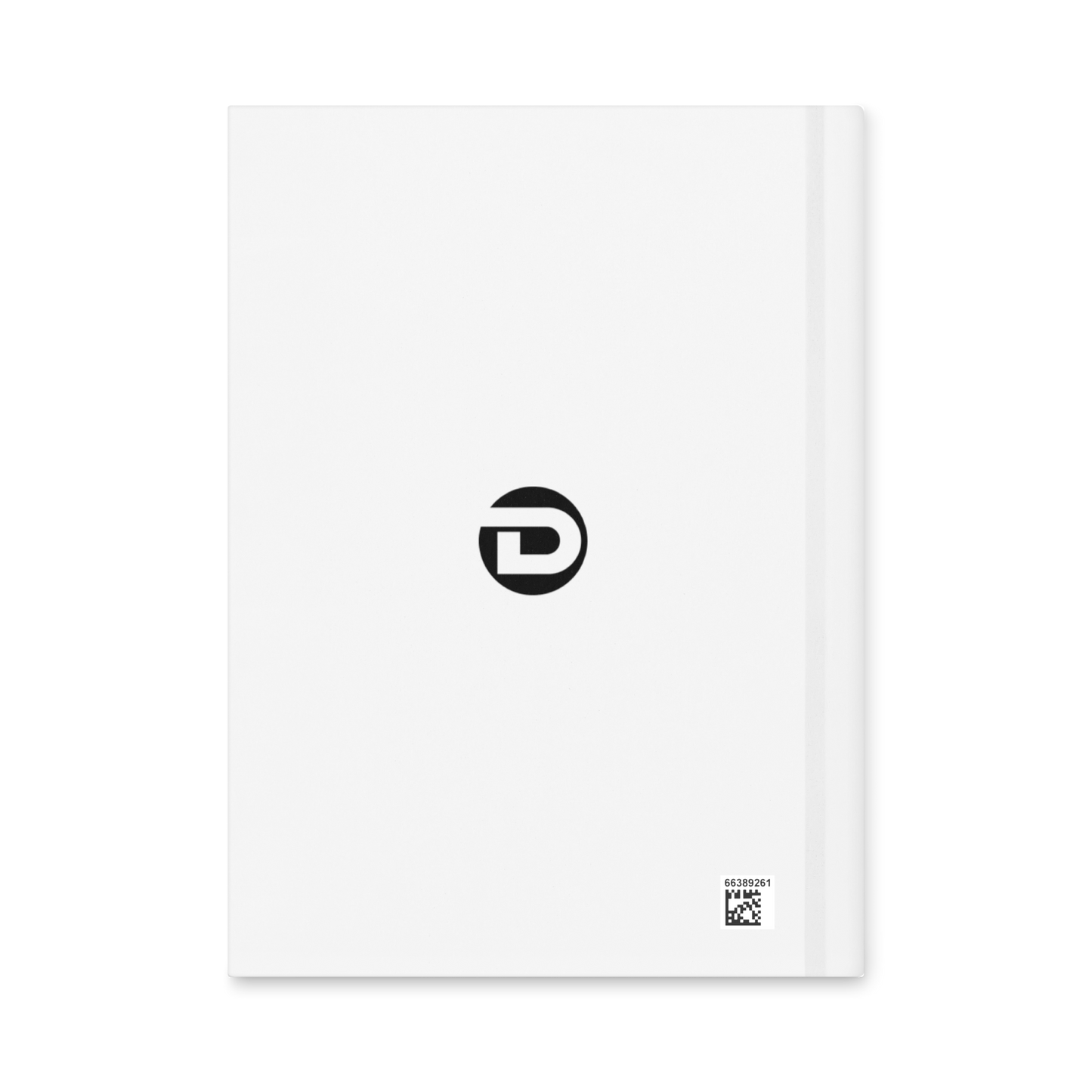 Hardcover Journal, 8″×5.75″, Matte White