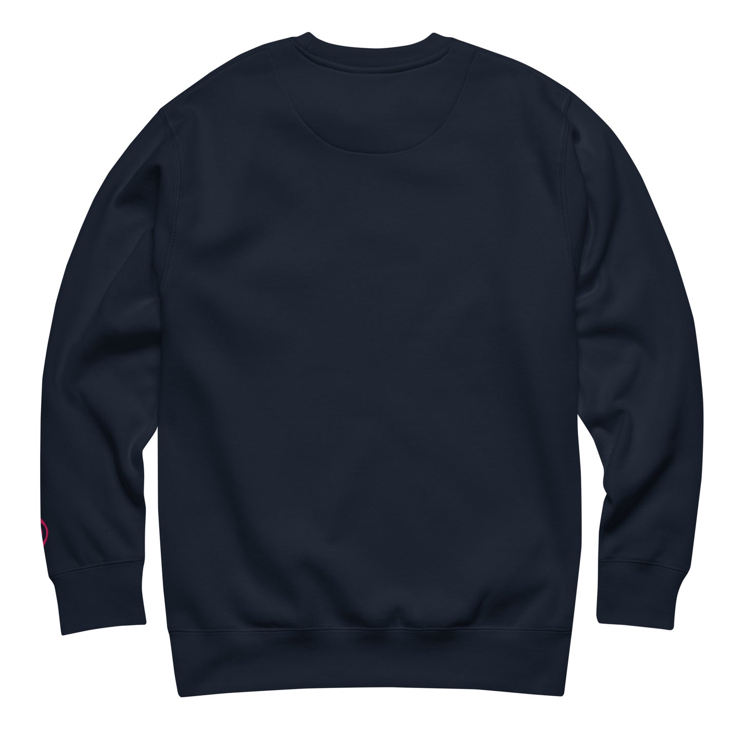 dggL Embroidered Crewneck Sweatshirt, Navy Blue