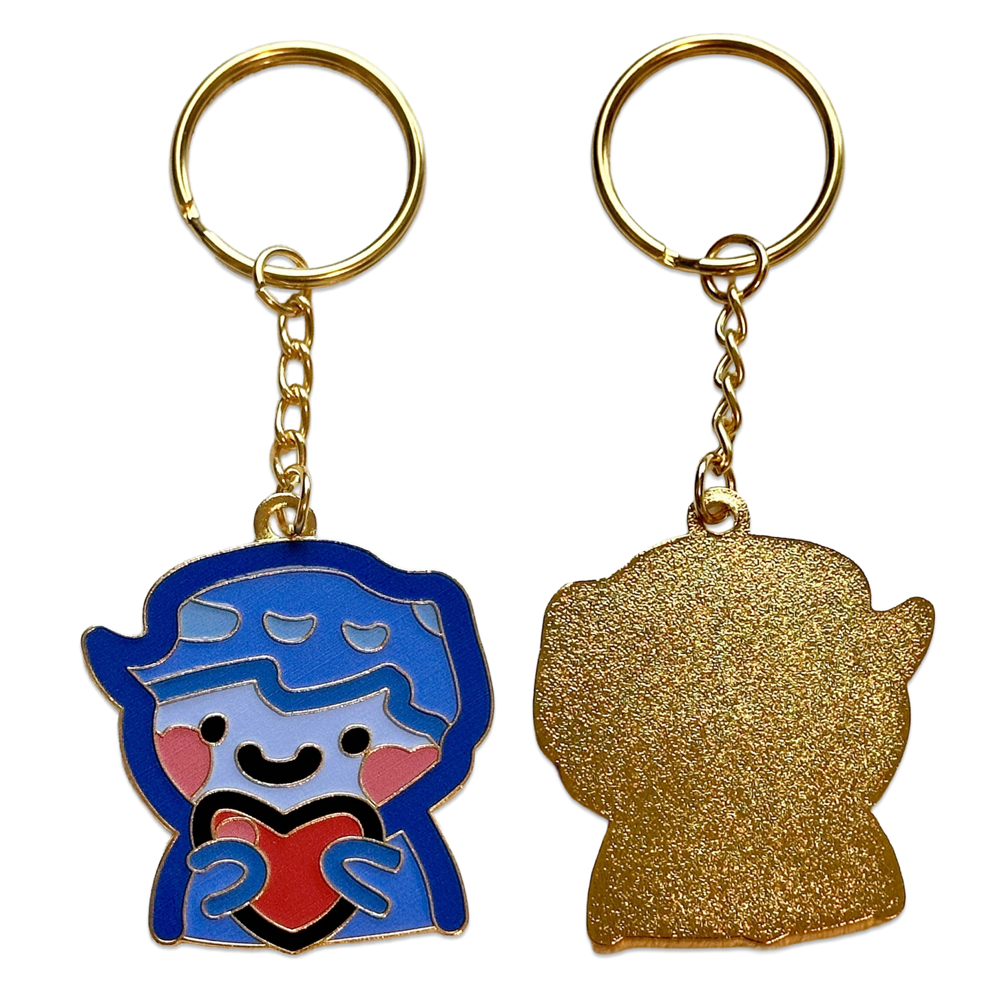 DggL Metal Keychain, Gold