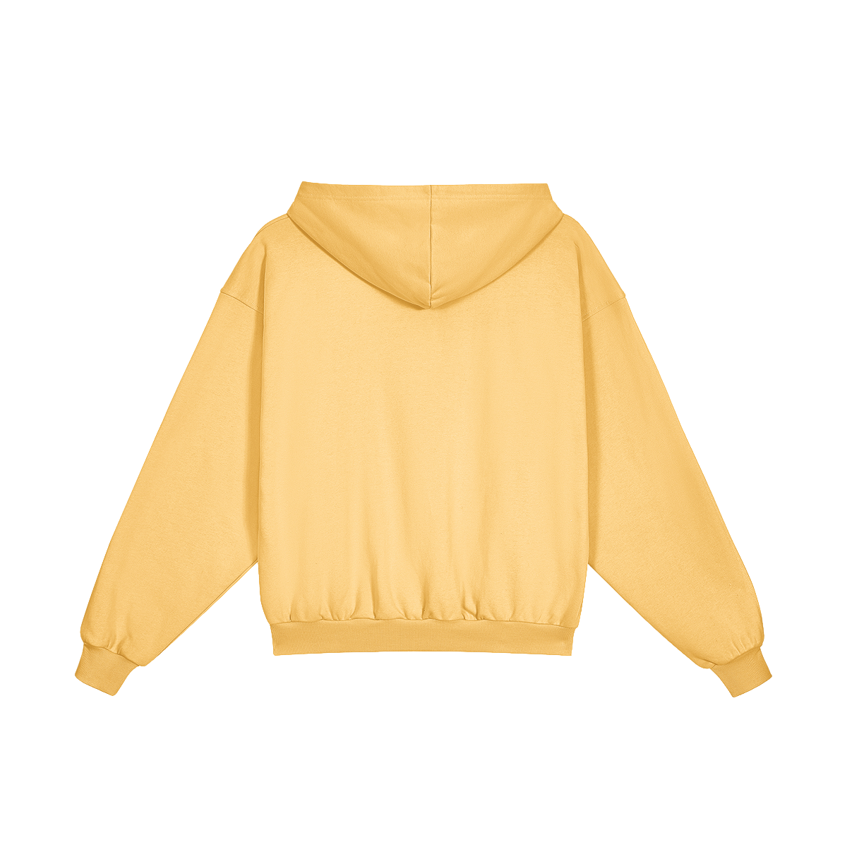 DggL Embroidered Logo Hoodie, Soft Yellow