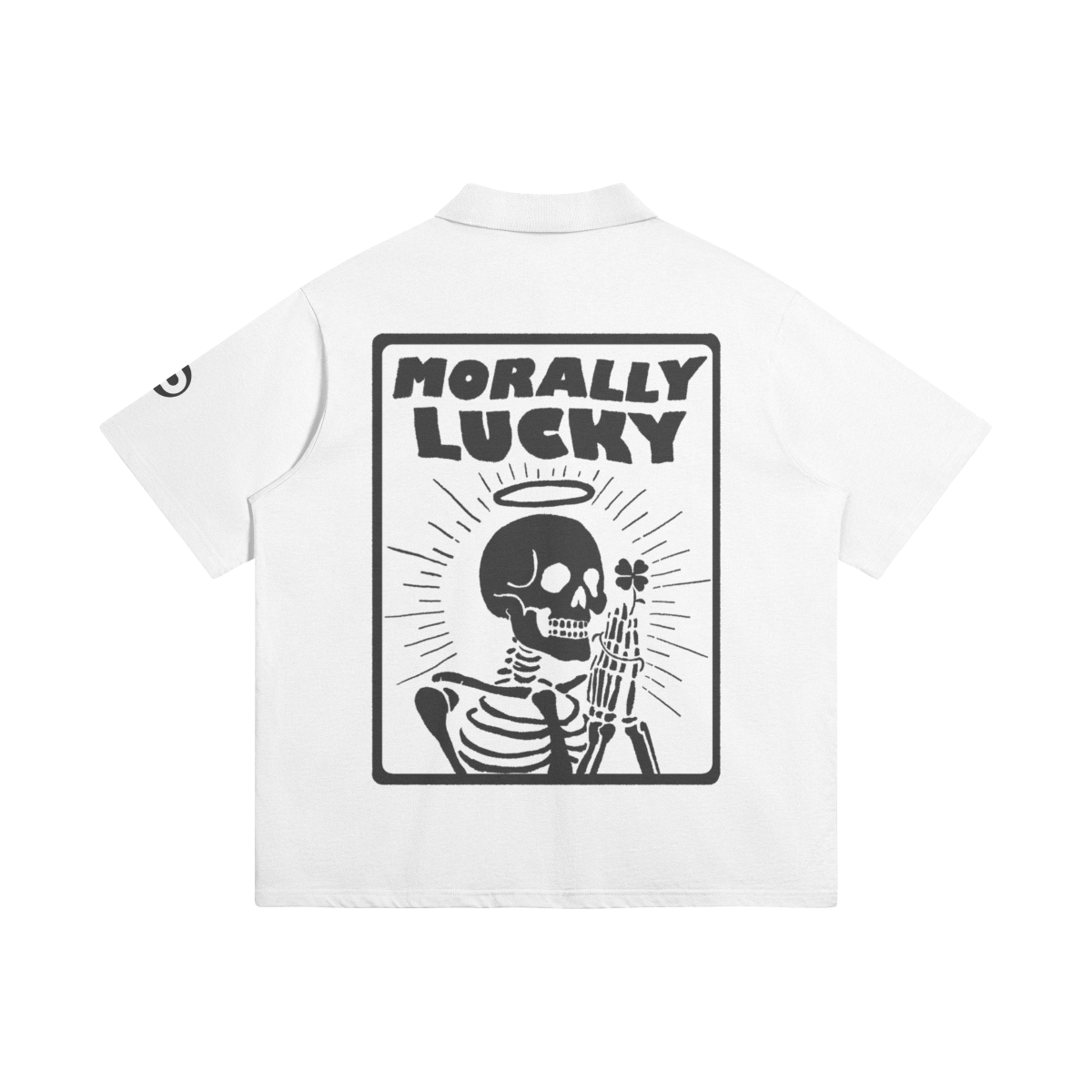 Morally Lucky Work Shirt, White