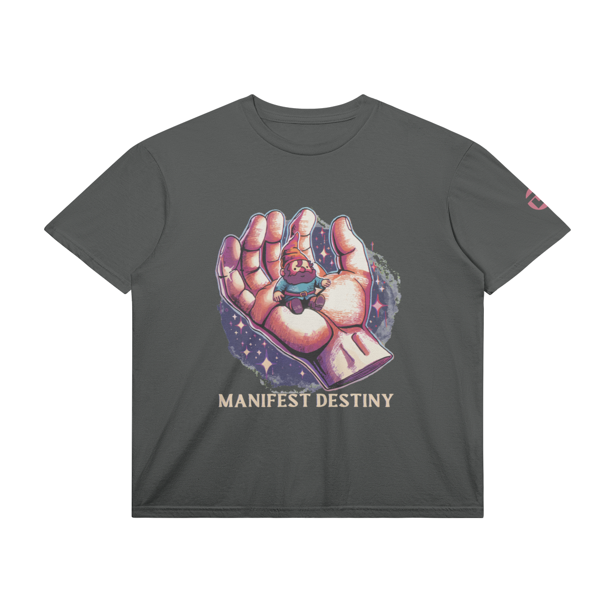 Manifest Destiny Tee, Gray