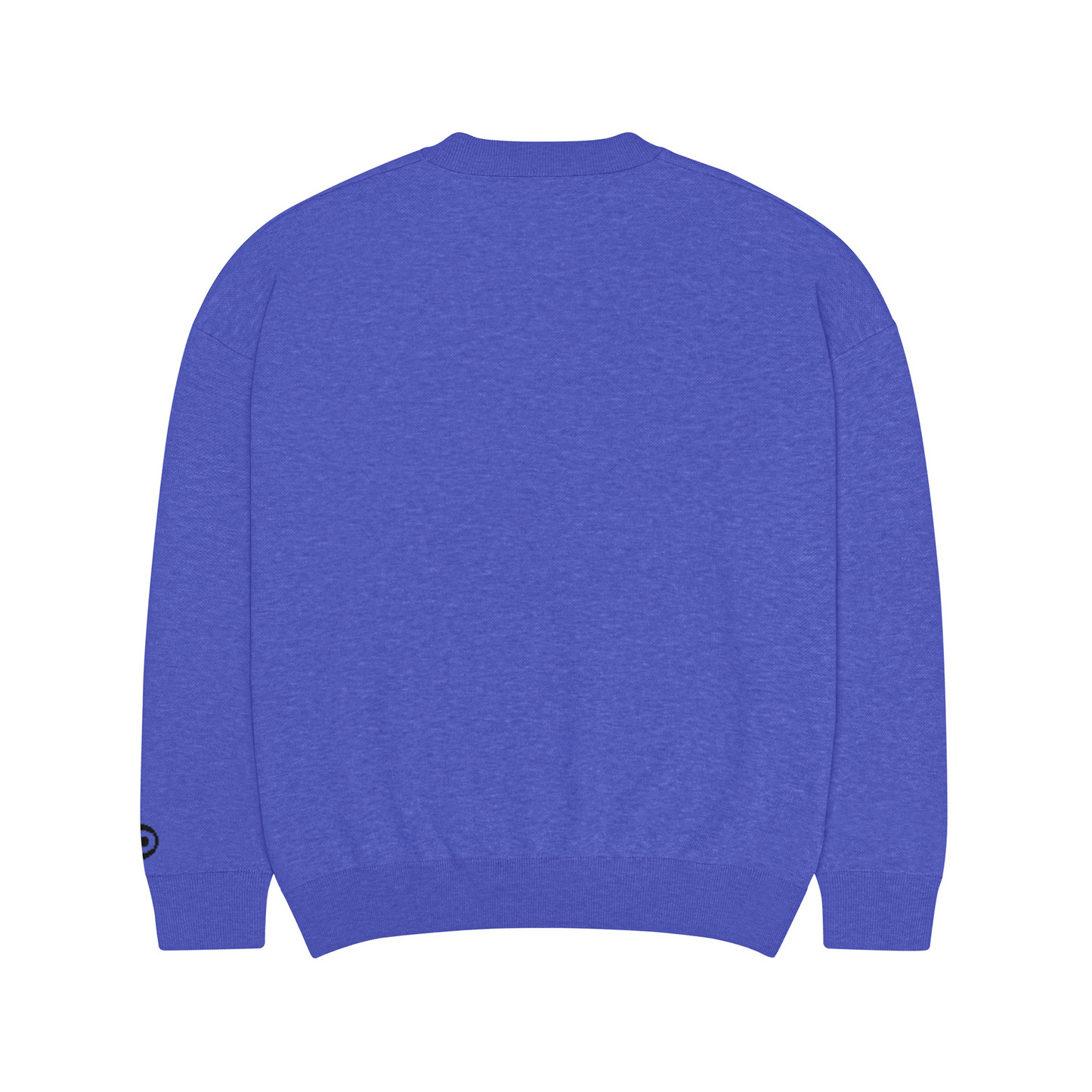 Tiny-knit Sweater, Bright Blue