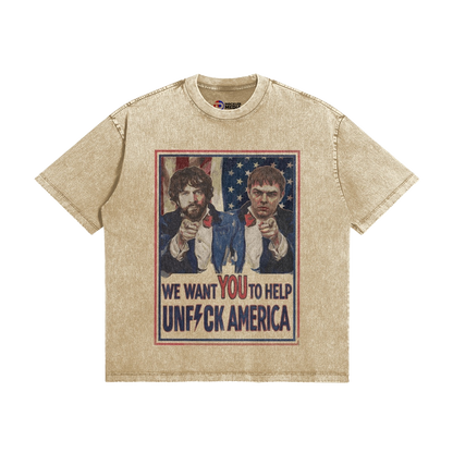 Destiny x Adam Mockler x UnF*ck America Event Tee