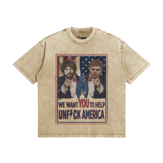 Destiny x Adam Mockler x UnF*ck America Event Tee