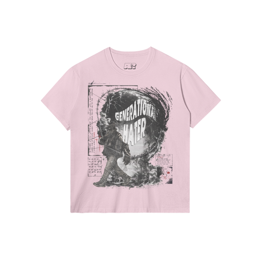 AE? Generational Hater Tee, Pink