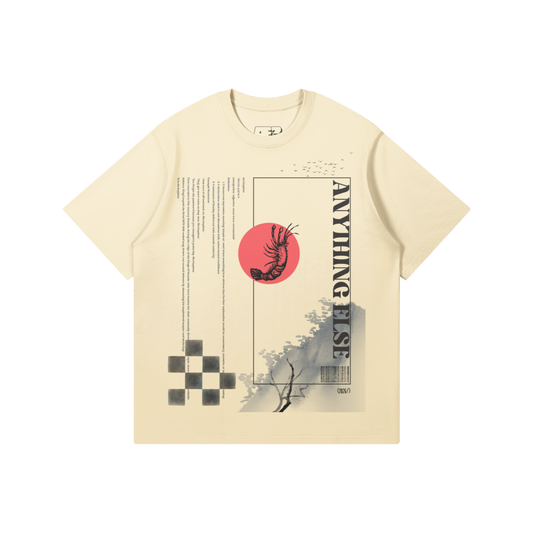 AE? Shrimpleas Tee, Beige
