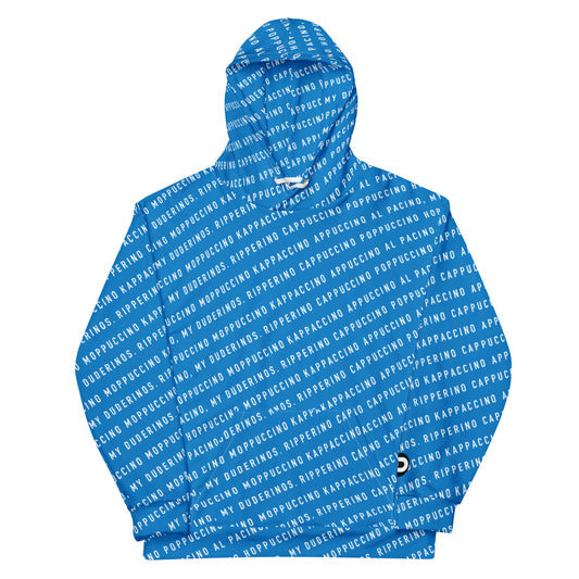 Ripperino All-over Hoodie, Blue
