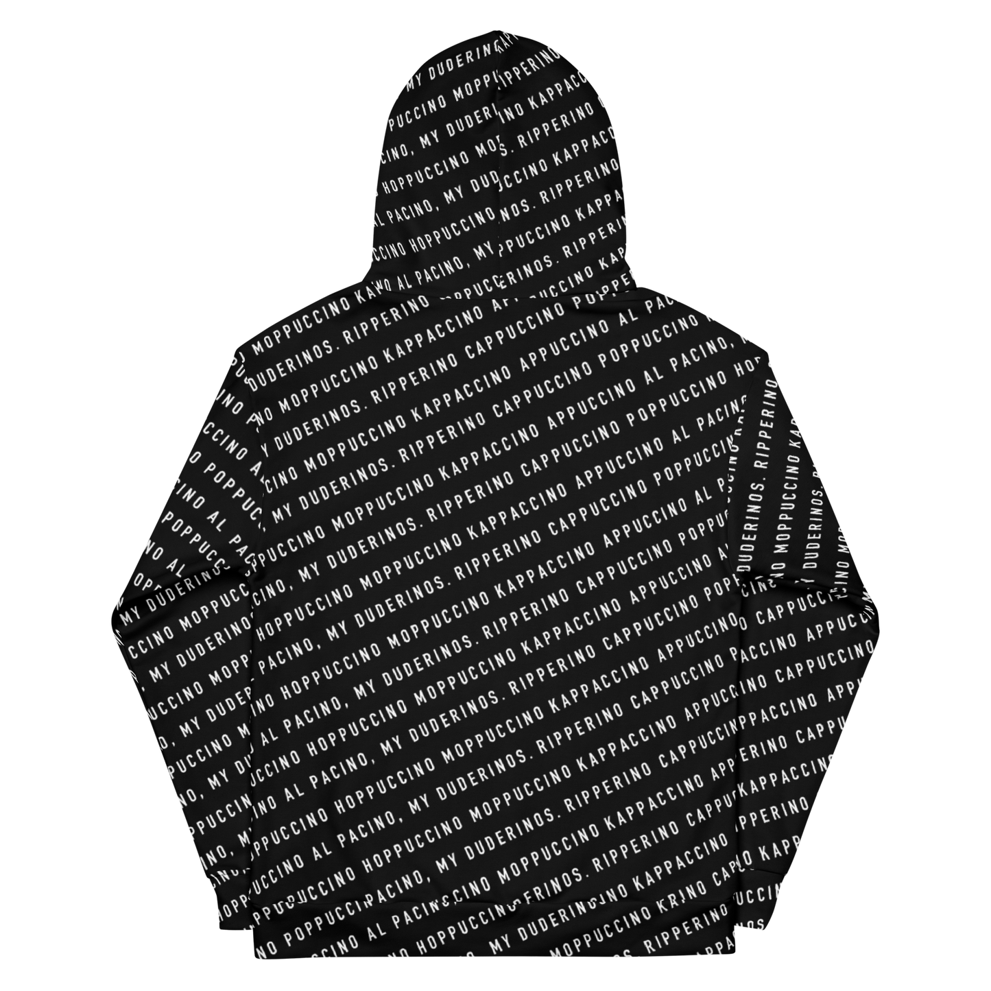 Ripperino All-over Hoodie, Black