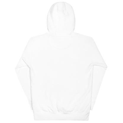Airplane Embroidered Hoodie, White