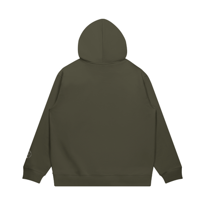 Daliban Fleece-lined Hoodie, Earth Gray