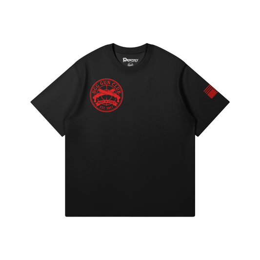 Gun Club Tee, Black