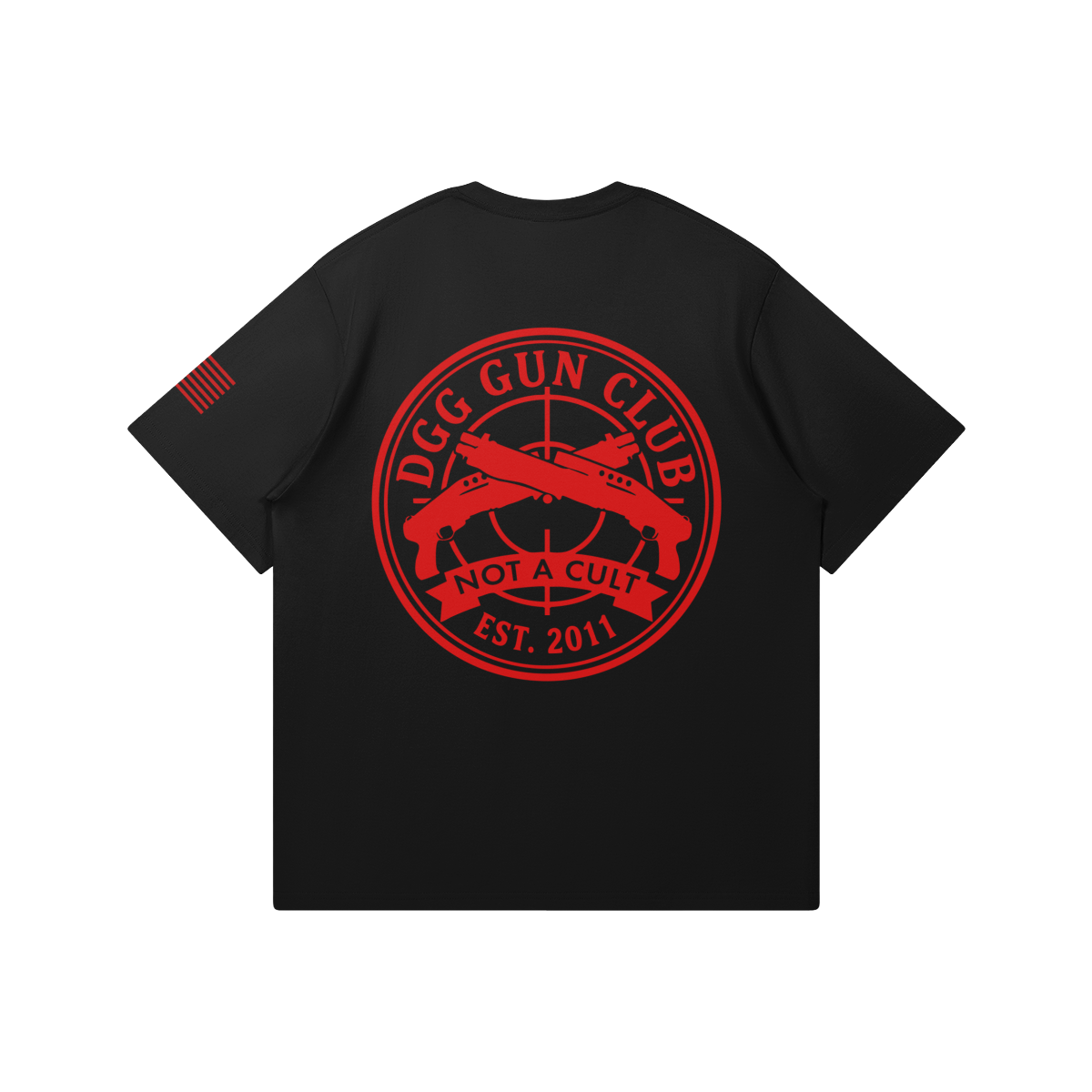 Gun Club Tee, Black