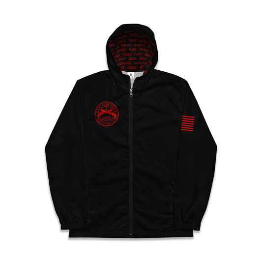 Gun Club Lightweight Windbreaker, Black