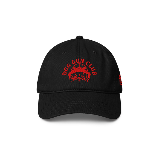 Gun Club Embroidered Hat, Black