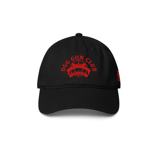 Gun Club Embroidered Hat, Black