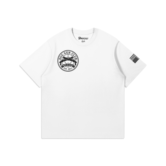 Gun Club Tee, White
