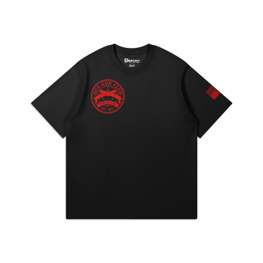 Gun Club Tee, Black