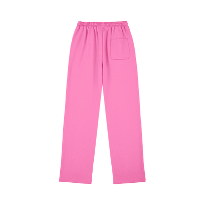 DggL Embroidered Logo Sweatpants, Pink