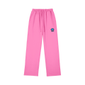 DggL Embroidered Logo Sweatpants, Pink