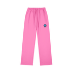 DggL Embroidered Logo Sweatpants, Pink