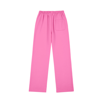 DggL Embroidered Logo Sweatpants, Pink