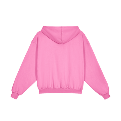 DggL Embroidered Logo Hoodie, Pink