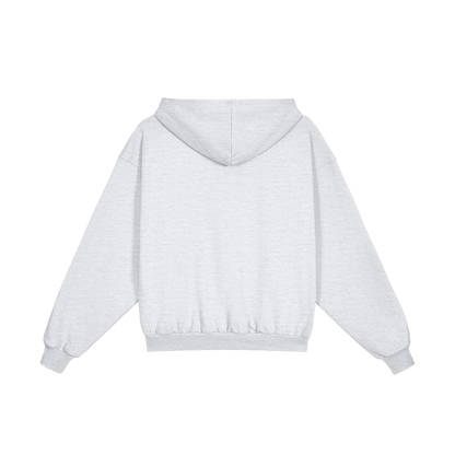 DggL Embroidered Logo Hoodie, Heather Gray
