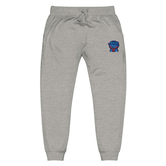 dggL Embroidered Joggers, Heather Gray
