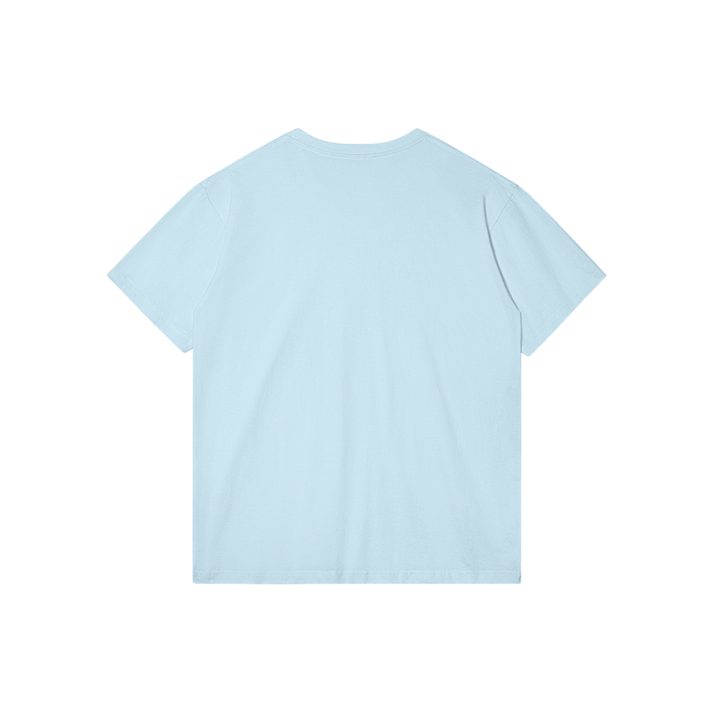 AE? Just Business Tee, Light Blue