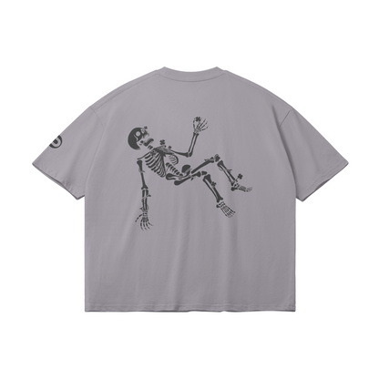 Morally Lucky Tee, Gray
