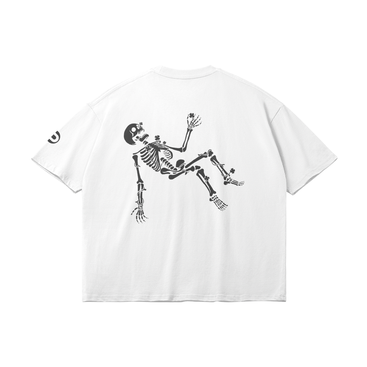 Morally Lucky Tee, White
