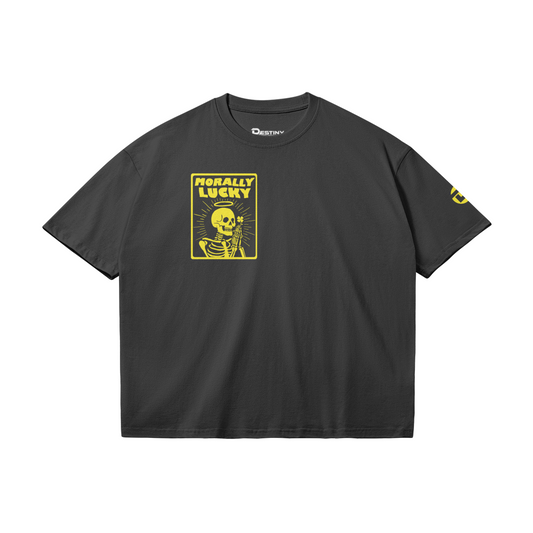 Morally Lucky Tee, Black