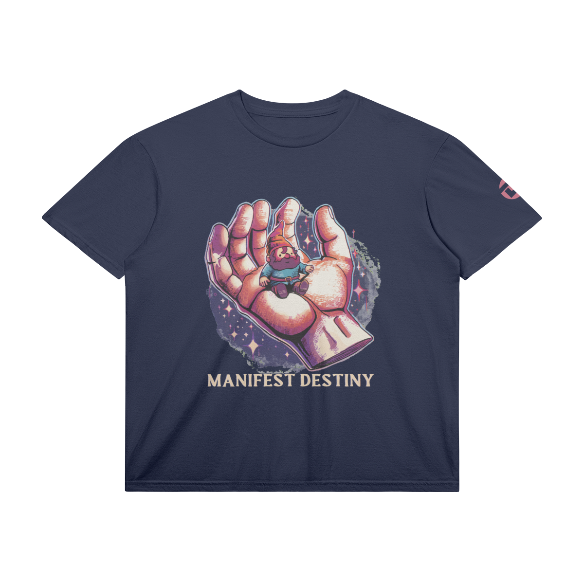 Manifest Destiny Tee, Navy