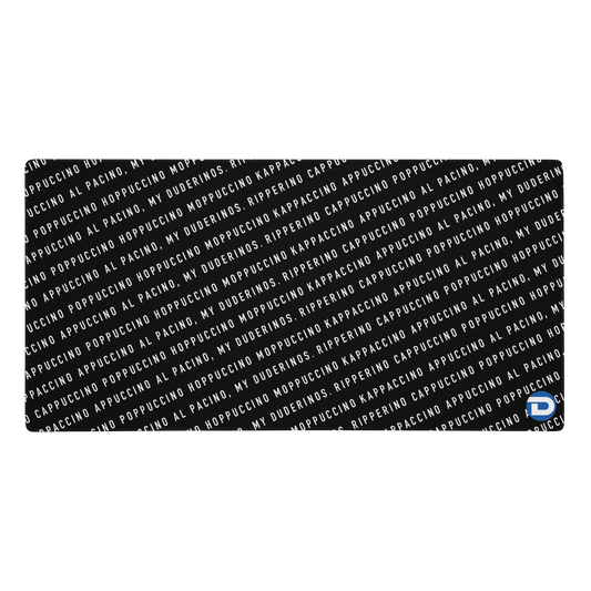 Ripperino Desk Mat Mouse Pad, 36"x18", Black