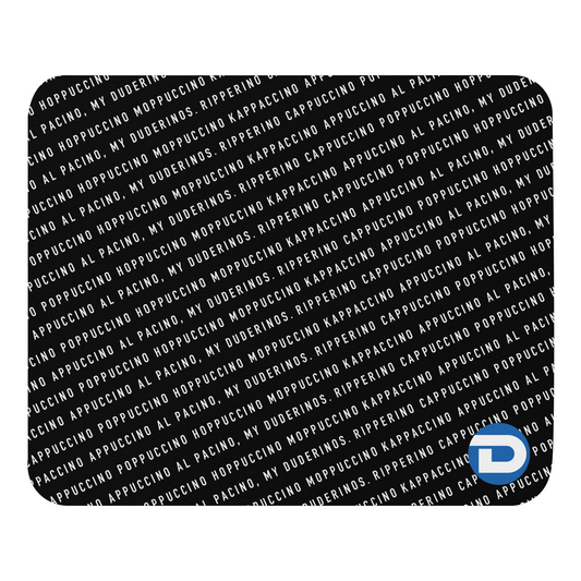 Ripperino Mouse Pad, 8.7"x7.1", Black