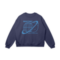 Space Factory Oversized Sweatshirt, Navy