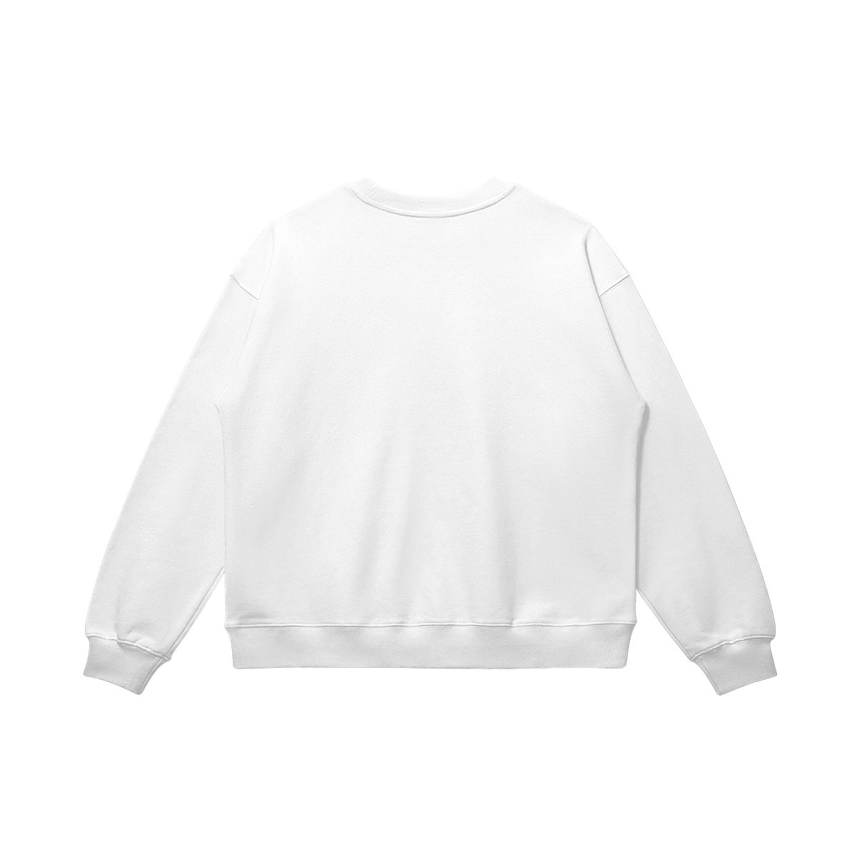 Space Factory Oversized Sweatshirt, White