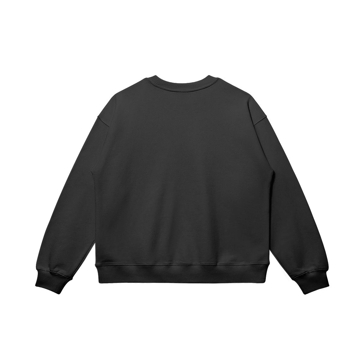 Space Factory Oversized Sweatshirt, Black