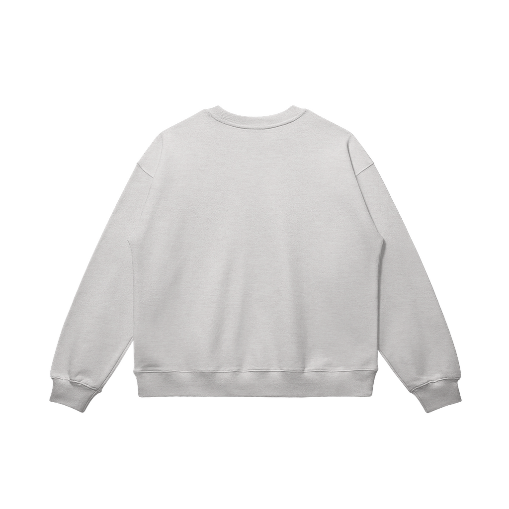 Space Factory Oversized Sweatshirt, Heather Gray