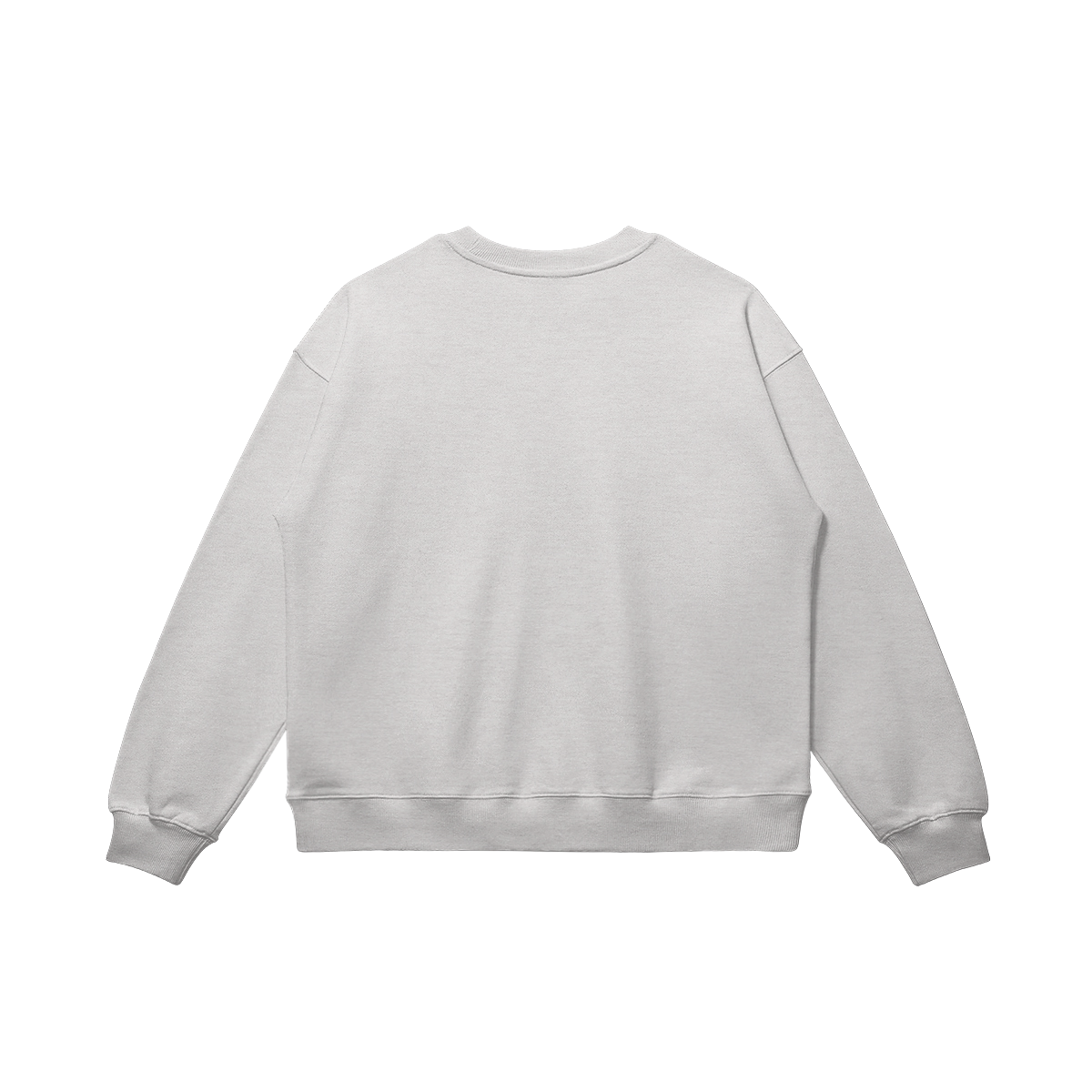 Space Factory Oversized Sweatshirt, Heather Gray