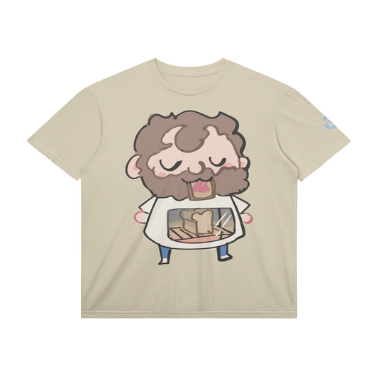 Tummy Oven Tee, Beige