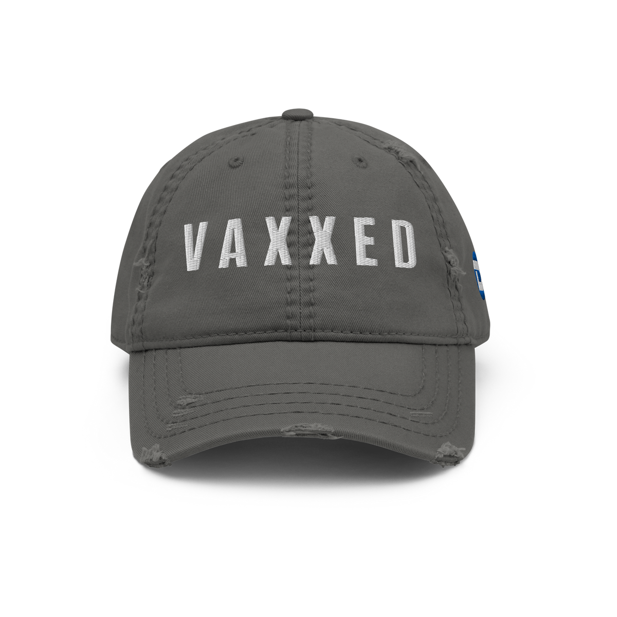 Vaxxed Dad Hat, Charcoal