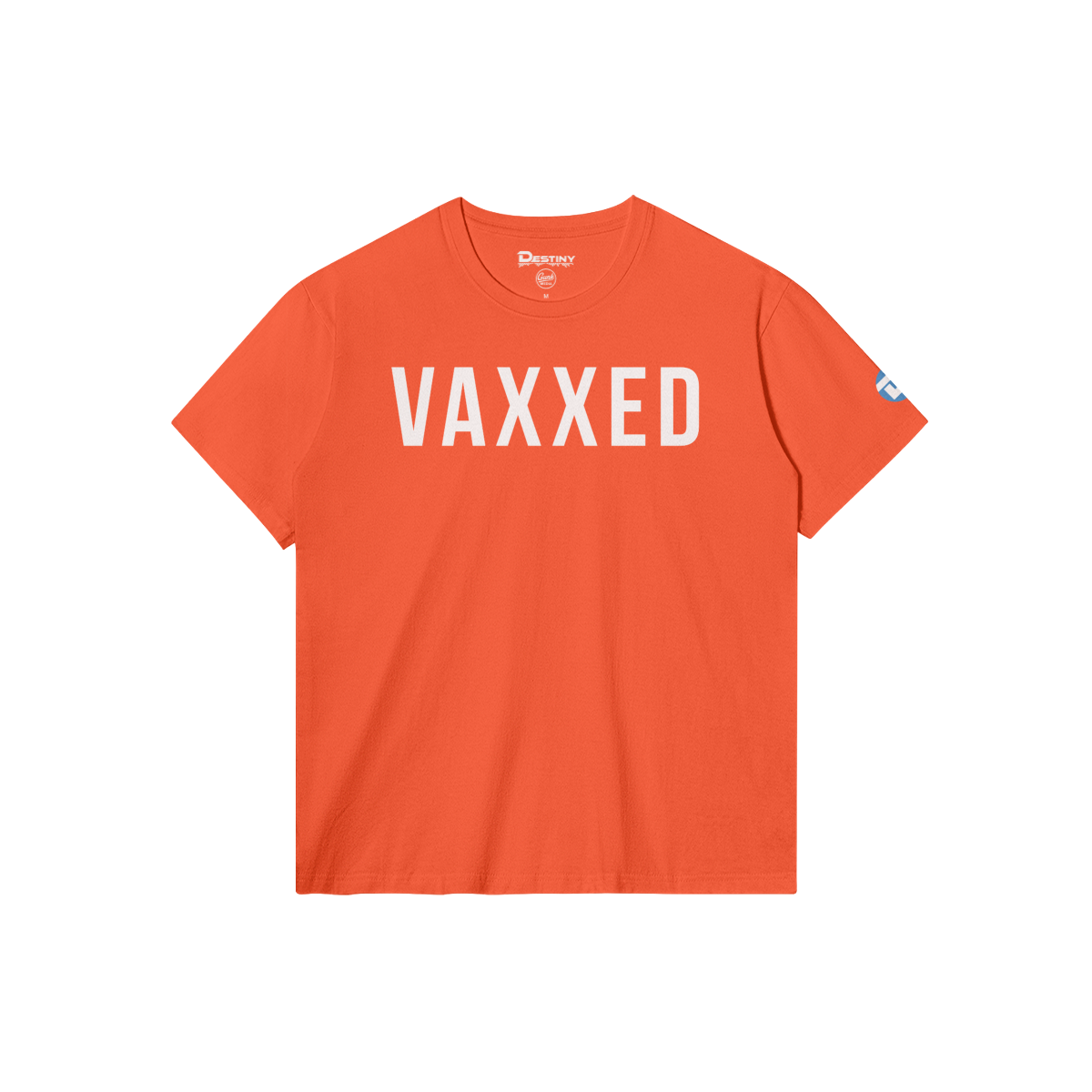 Vaxxed Tee, Orange