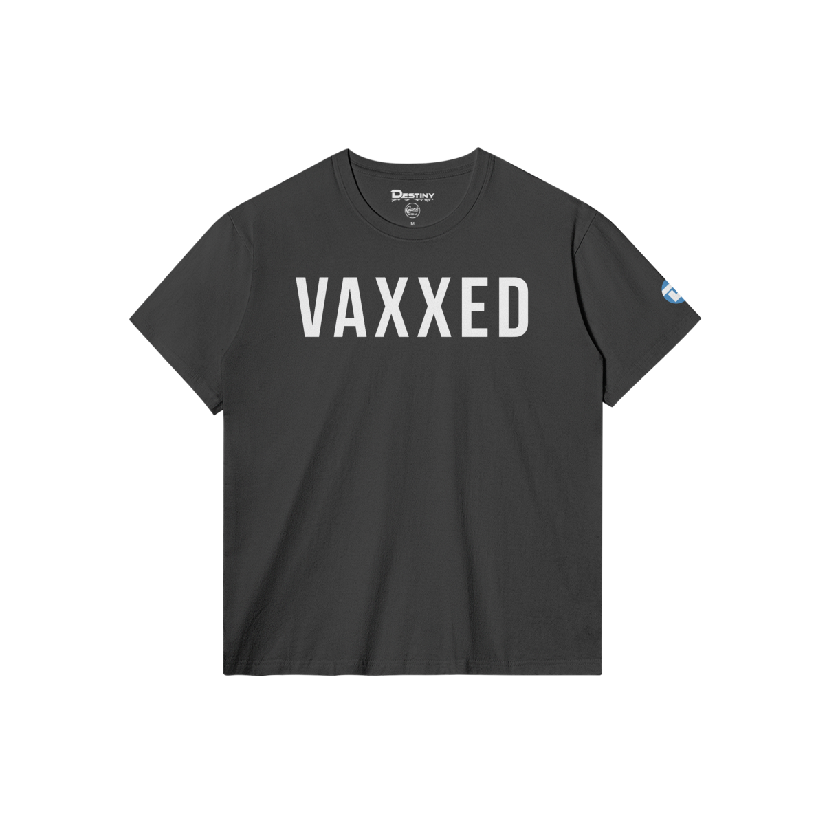 Vaxxed Tee, Black