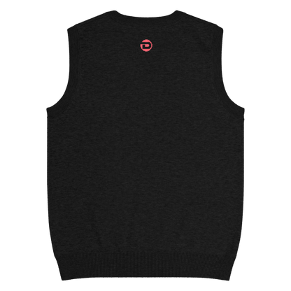 Wicked Knit Sweater Vest, Black