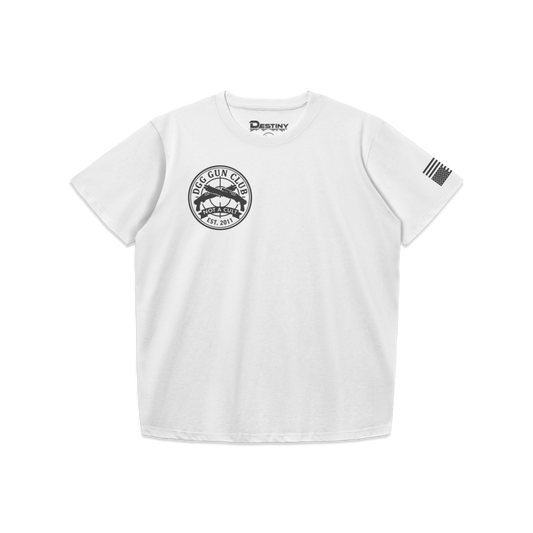 Women's Gun Club Tee, White